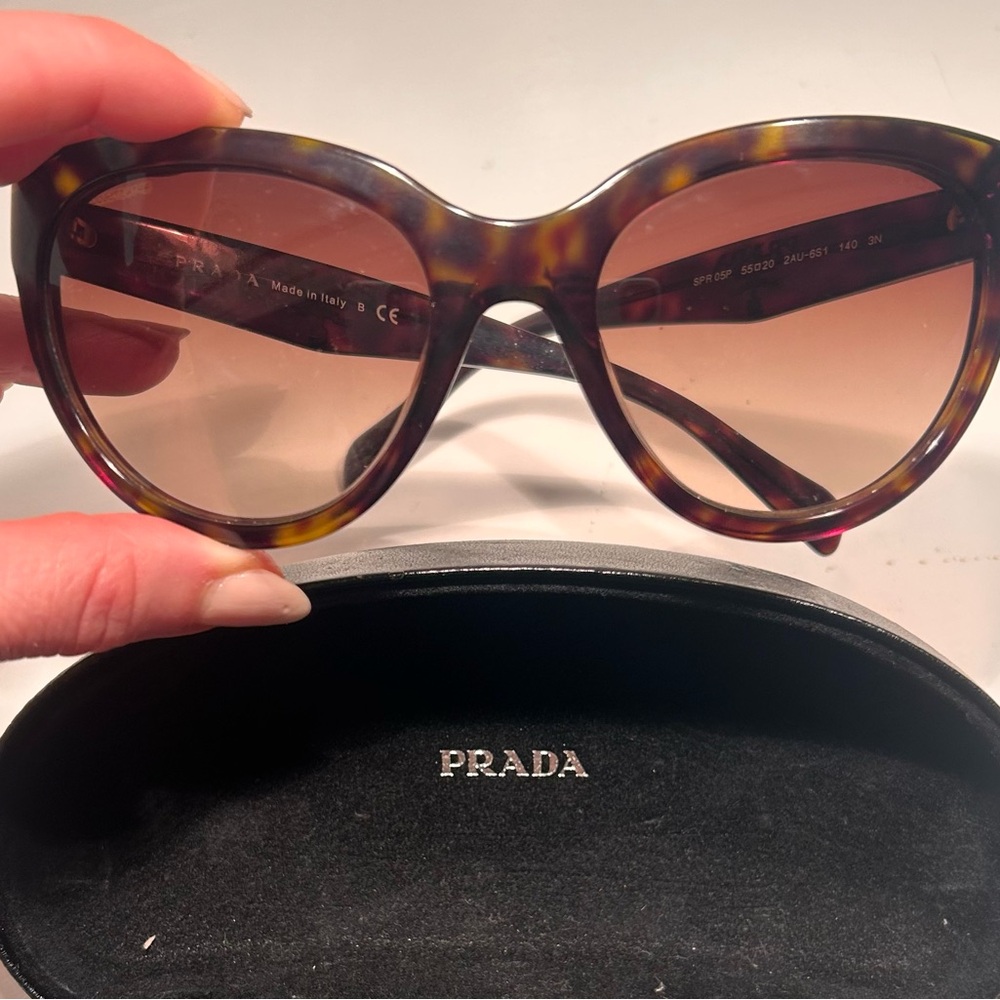 Prada Women's Tortoise Sunglasses